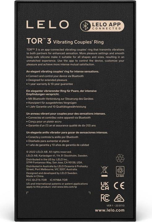 Image du produit LELO Tor 3 (2.90 cm)