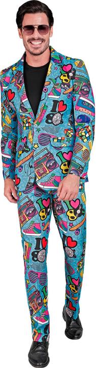 Produktbild Widmann 80er JAHRE PARTY FASHION ANZUG (Jackett, Hose), XXL (XXL)