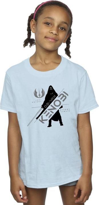 Immagine prodotto Star Wars Obi-Wan Kenobi Jedi Knight Maglietta Ragazze (140, 146)
