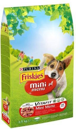 Immagine prodotto Friskies Mini Menu Manzo con verdure - cibo secco per cani - 1,5 kg (Senior, 1 pz., 1500 g)
