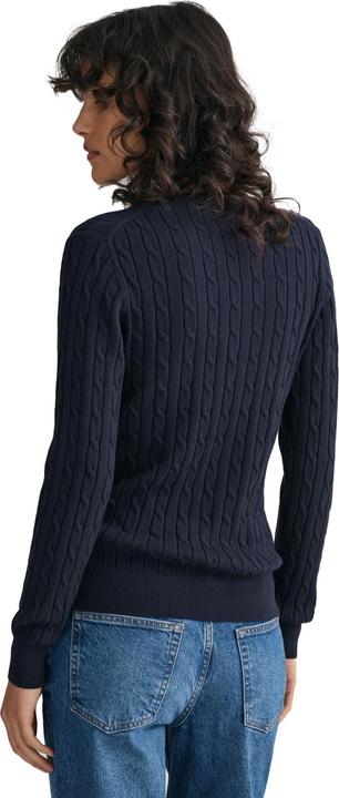 Image du produit GANT Stretch Cotton Cable V-Neck (L)
