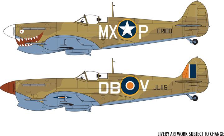 Image du produit Airfix Kit de construction Supermarine Spitfire Mk.Vc 1:72