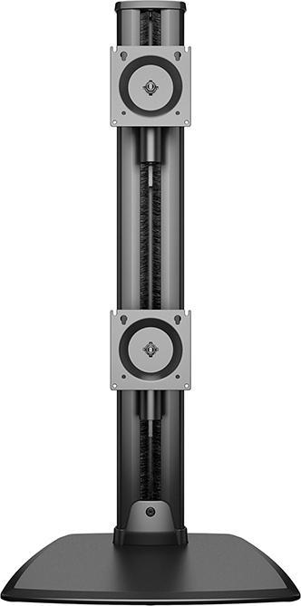 Actual product image Multibrackets Monitor holder Dual 32-50", black, vertical (Table, 50")