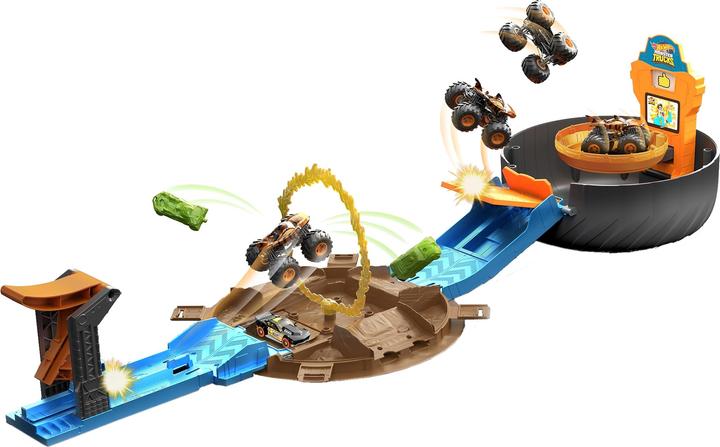 Immagine prodotto Hot Wheels Monster Trucks - Set di gioco con pneumatici acrobatici