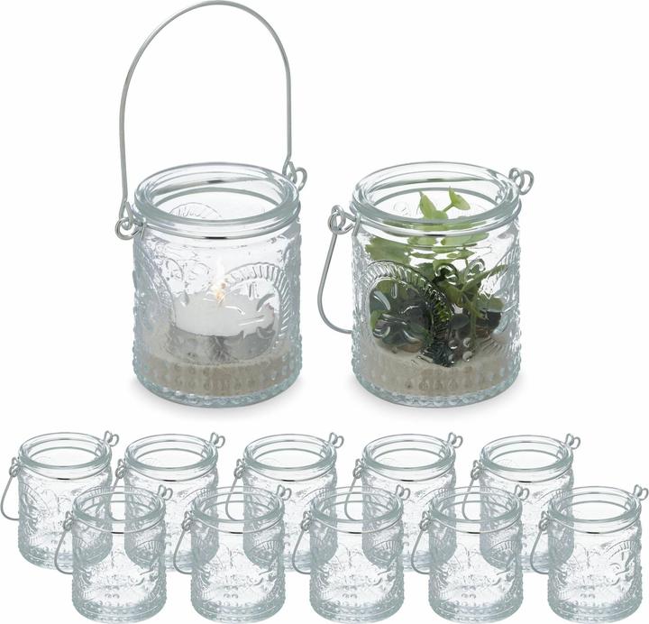 Actual product image Relaxdays 12x Garden Torch