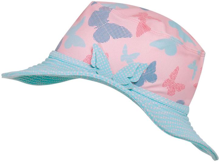 Produktbild Playshoes Sonnenhut UV-Schutz Schmetterling Rosa/Türkis Gr. 55 cm (55)