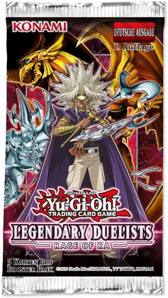 Image du produit Yu-Gi-Oh : Les Duellistes Légendaires - Affichage de la Rage de Râ (Allemand, Affichage du booster)