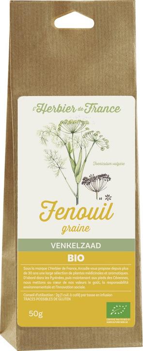 L'Herbier de France BIO-Fenchel (50 g)