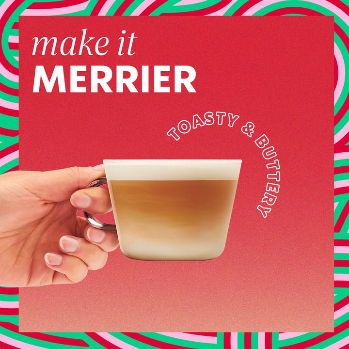 Actual product image Starbucks Toffee Nut Latte by Nescafé Dolce Gusto (6 x Port.)