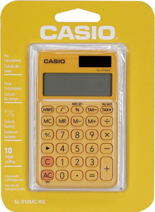 Actual product image Casio Sl-310uc (Solar cells, Batteries)