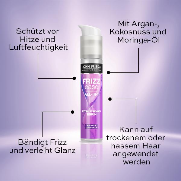 Produktbild John Frieda Frizz Ease - Original Extra Strong 4 in 1 Serum (50 ml)