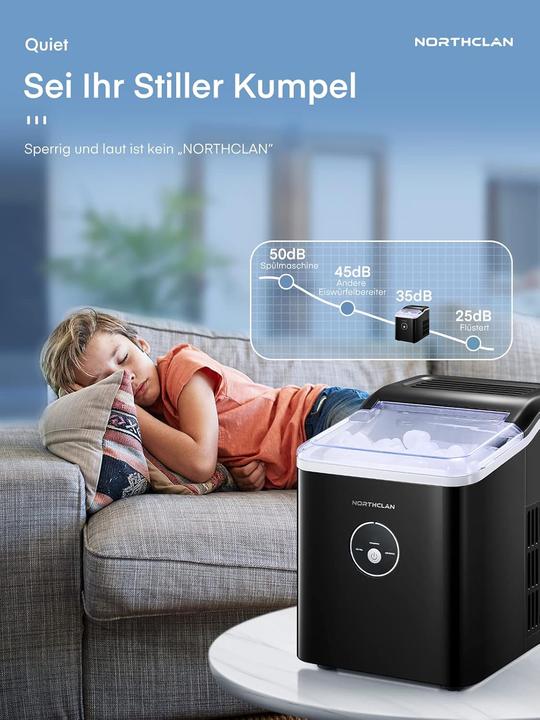 Produktbild Northclan Eiswürfelmaschine