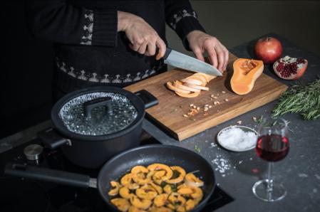 Actual product image Fiskars Hard Face Fryer 1052224, 28 cm (28 cm, Frying pan, Aluminium)