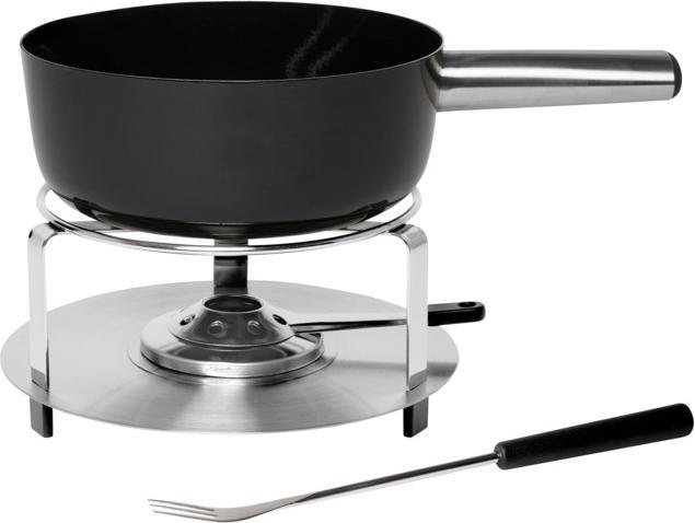 Stöckli Garniture pour fondue au fromage Atlantis Emotion inox ø 22 cm (Cheese fondue)