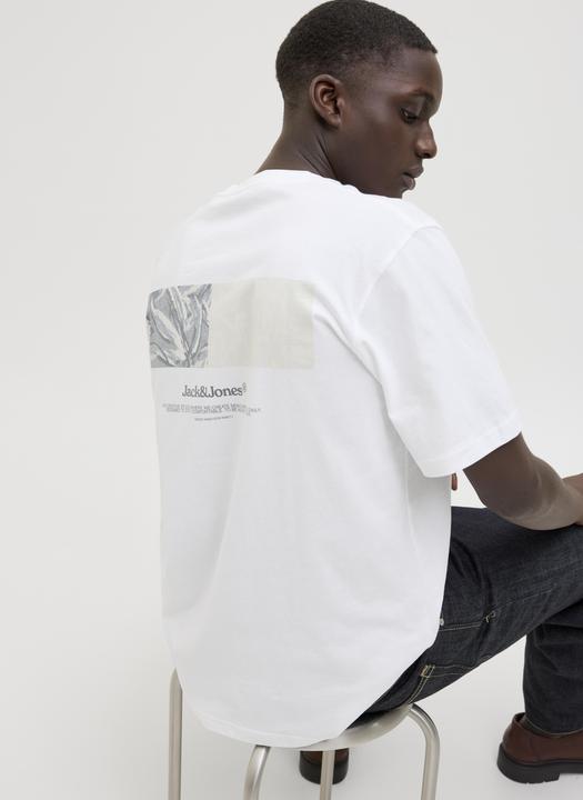 Actual product image Jack & Jones Jorsplit Back Tee Ss Crew Neck Ln (S)