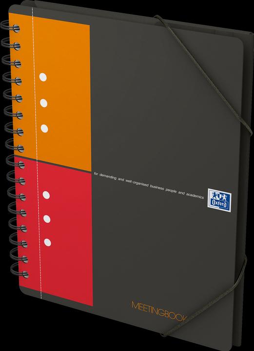 Actual product image Oxford Meetingbook (A5+, Checked, Soft cover)