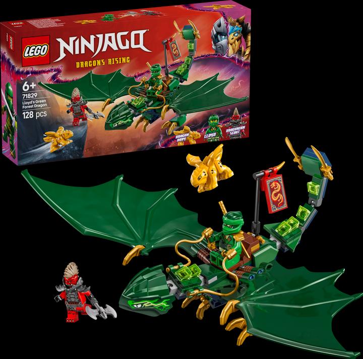 Produktbild LEGO Lloyds grüner Walddrache (71829, LEGO Ninjago)