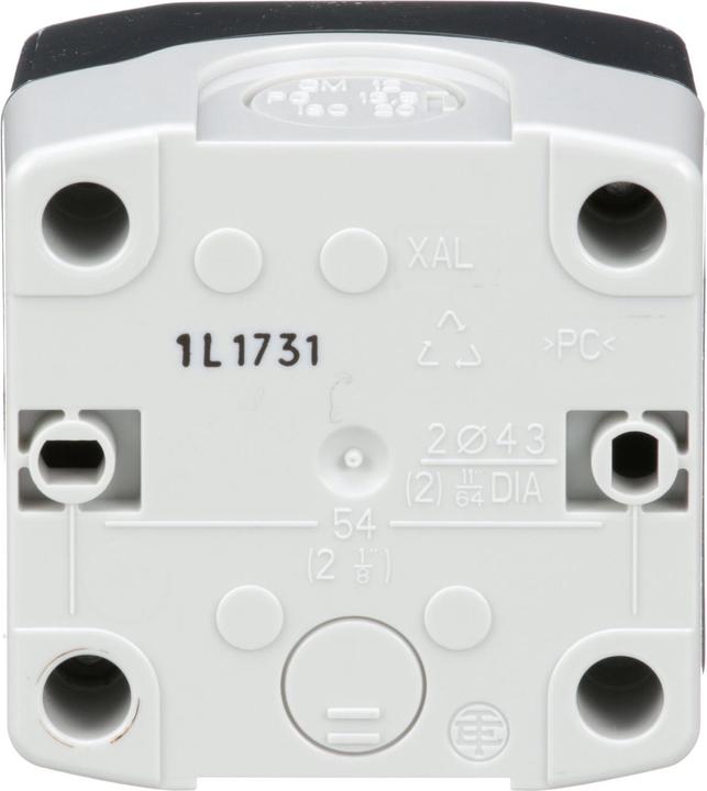 Produktbild Schneider Electric Aufbaugehäuse Kst 1f Ř22,5mm IP54 XALD01H7 (Gehäuse)