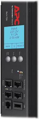 Produktbild APC Rack PDU 2G AP8881, Metered, ZeroU, 11kw, 230V, C13+C19