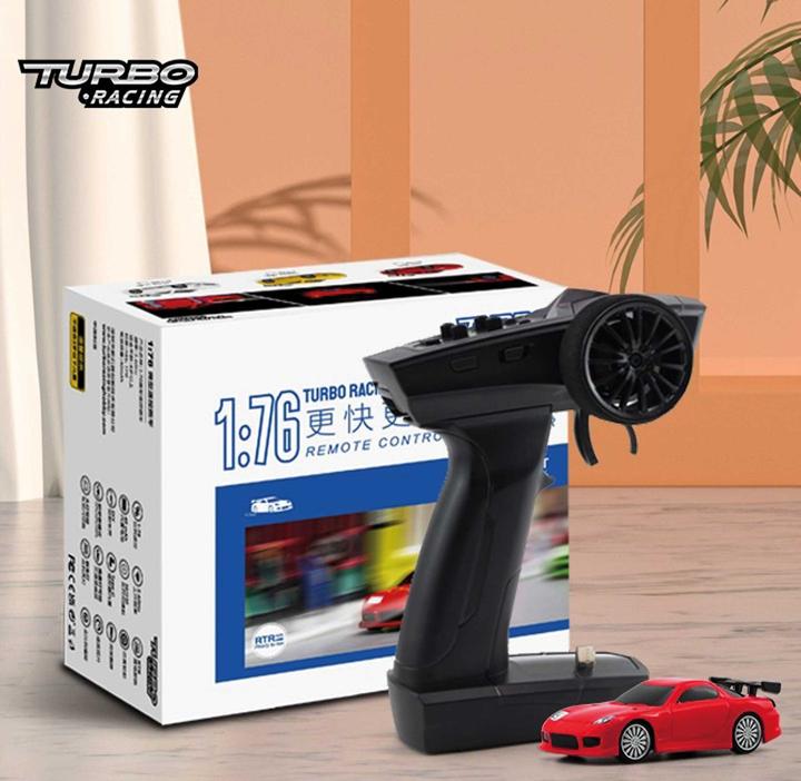 Productafbeelding Turbo Racing 1/76 C71 Sport RC Auto RTR rood (RTR Gereed voor gebruik)