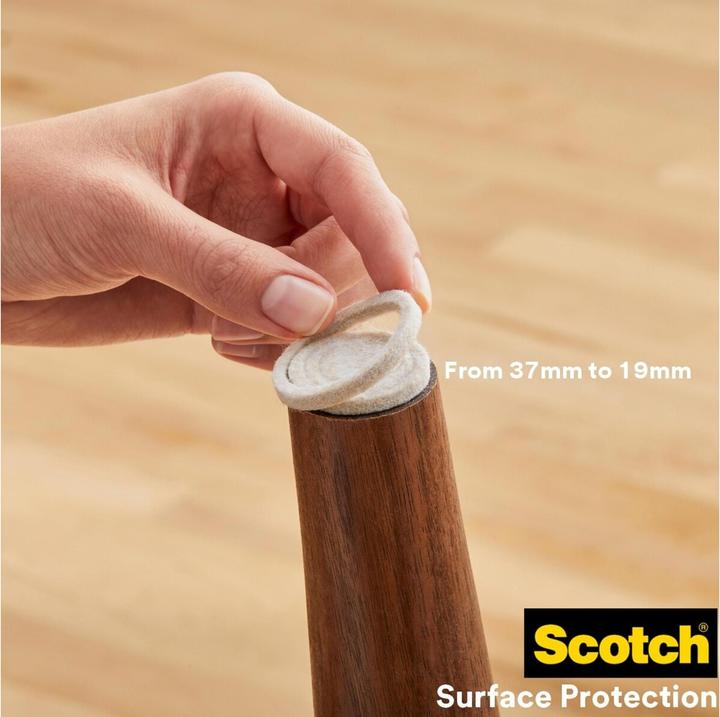 Produktbild Scotch Stuhlbeingleiter (Filzgleiter, 4 Stück)