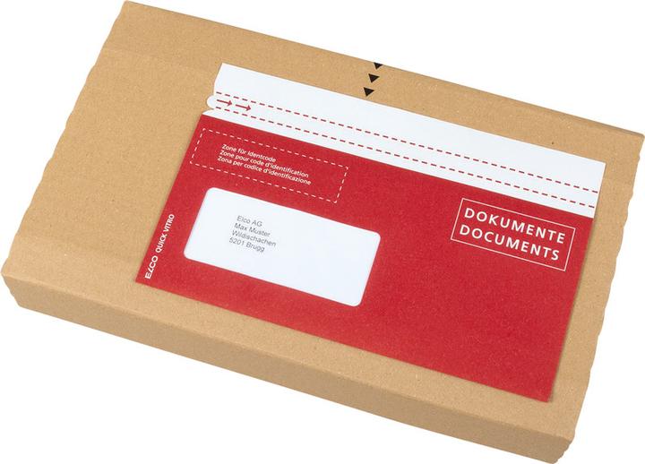 Actual product image Elco Quick Vitro Paper Document Pockets Documents/Documents post compliant (C5/6)