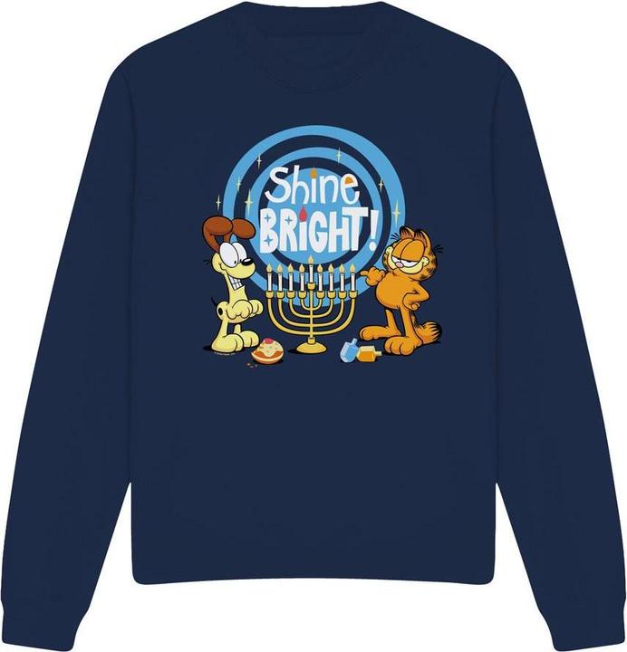 Image du produit Garfield - Sweat SHINE BRIGHT FOR HANUKKAH - Adulte (XL)
