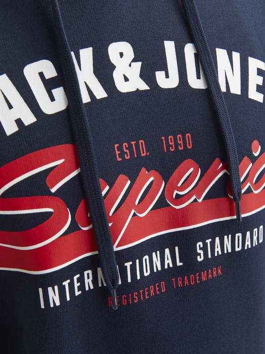 Produktbild Jack & Jones JJELOGO SWEAT HOOD 2 COL 24/25 NOOS (XL)