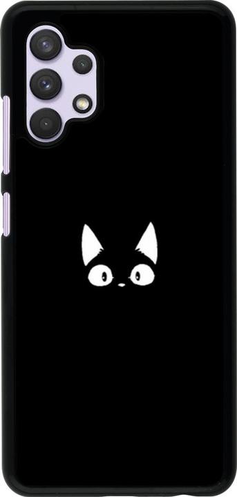 Actual product image PhoneLook Coque Funny cat on black (Samsung Galaxy A32)