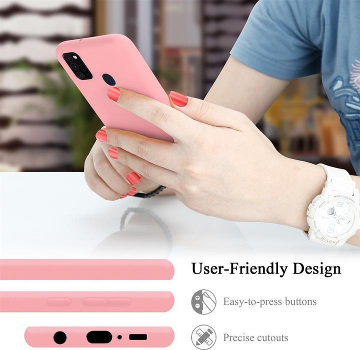 Produktbild Cadorabo TPU Liquid Silicone Case Cover (Samsung Galaxy M30s, Samsung Galaxy M21)