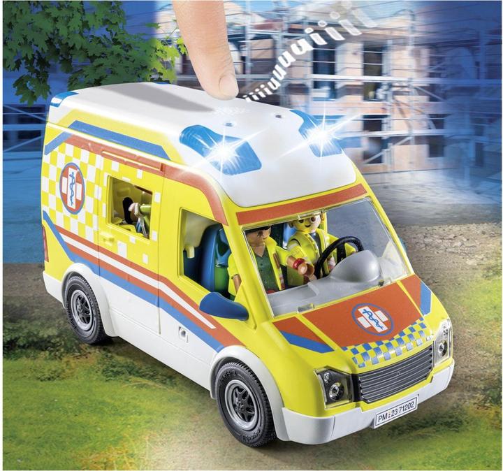 Actual product image Playmobil 71202 Ambulance with light and sound (71202, Playmobil City Life)