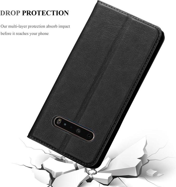 Image du produit Cadorabo Book Couverture magnétique invisible (LG V60 ThinQ 5G)
