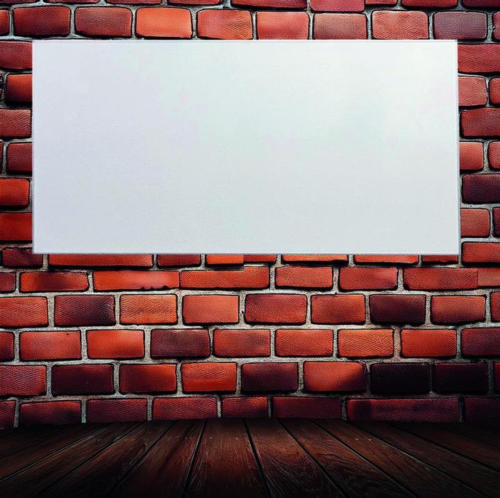 Actual product image Werkstarck Whiteboard 2000x1003mm weiss