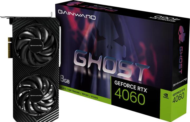 Actual product image Gainward GeForce RTX 4060 Ghost (8 GB)