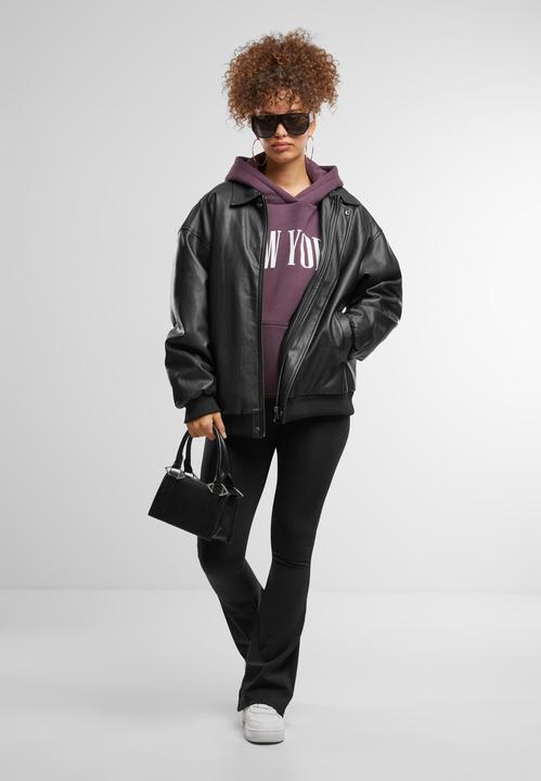 Image du produit Miss Tee Sweat à capuche fluffy pour femme de New York - 178529 (L)