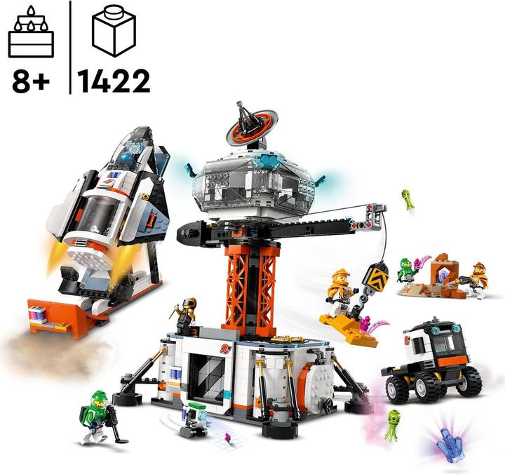Produktbild LEGO Raumbasis mit Startrampe (60434, LEGO City)