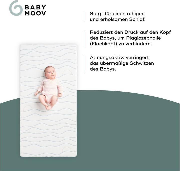 Image du produit Babymoov Cosy'Lite ergonomic mattress 70x140cm (140 x 70 cm)
