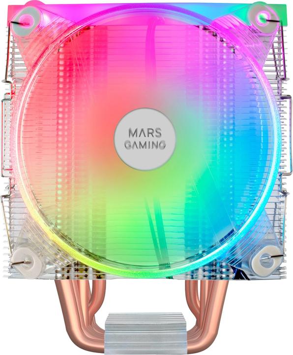 Actual product image Mars Gaming Ventilateur Pour Processeur Mcpu66 RGB (Transparent) (102 mm)