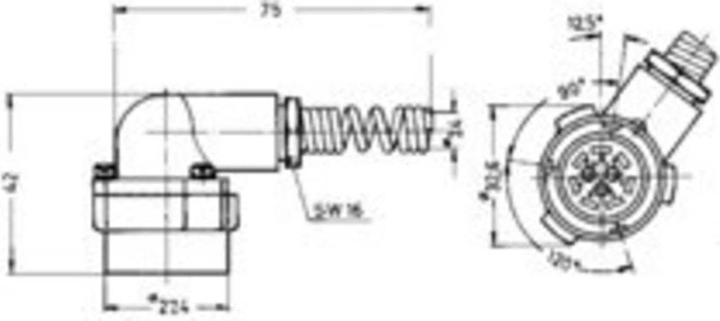 Actual product image Telegärtner NF connector plug, wired