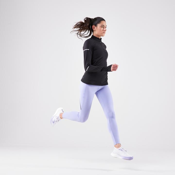 Produktbild Kiprun Laufshirt langarm Damen - Warm Light schwarz (42)