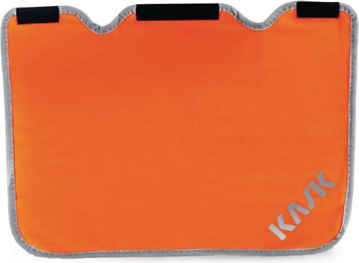 Actual product image Kask WAC00033-222 SUPERPLASMA NECK SHIELD RW HI VIZ, 222-Orange Fluo