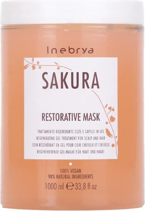 Immagine prodotto Inebrya Sakura Trattamento Gel Rigenerante per Cuoio Capelluto e Capelli rigenerująca maska do (1000 ml)