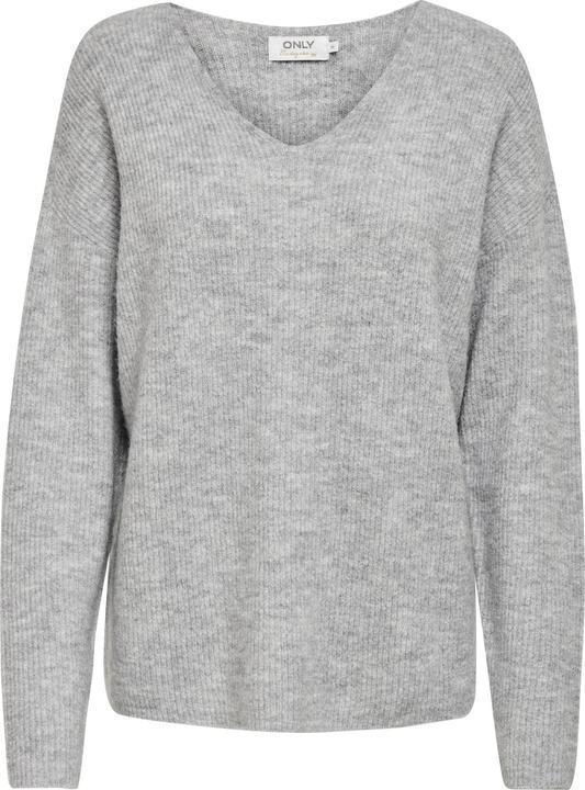 Only V-Ausschnitt Strickpullover
