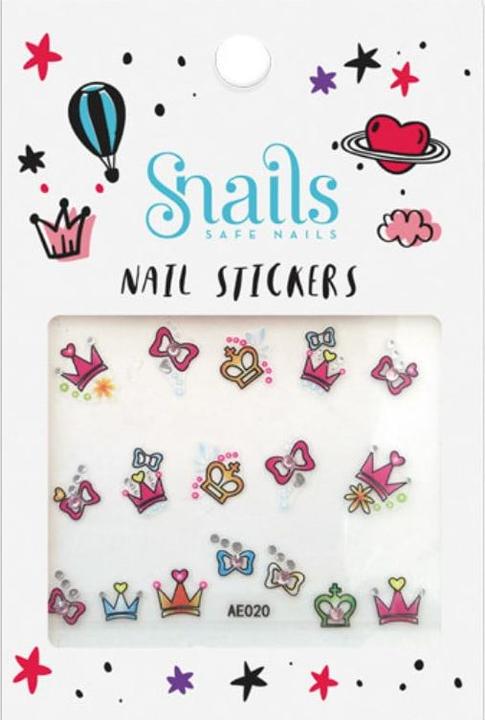 Snails Nagelsticker Prinzessin
