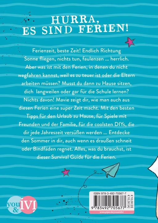 Produktbild Dein Survival Guide für die Ferien (Deutsch, Mavie Noelle)