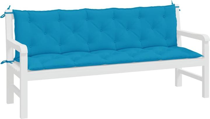 Immagine prodotto VidaXL Cuscini per panca da giardino 2 pezzi. Tessuto O x Ford (180 x 50 x 7 cm)