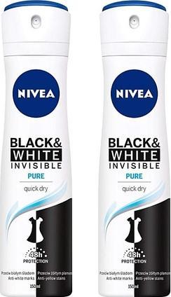 NIVEA Invisible Black & White Pure (Spray, 150 ml)