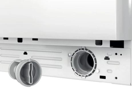 Actual product image Indesit BWSE 71295X WSV EU Washing machine, Front Loading, Energy Class B, Capacity 7 kg, White (7 kg, Left, EU plug)