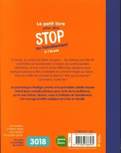 Produktbild Bayard Jeunesse Le petit livre pour dire stop au harcèlement à l'école (Französisch, Clotka, Sausse Juliette, Larcher Nadège, 2024)