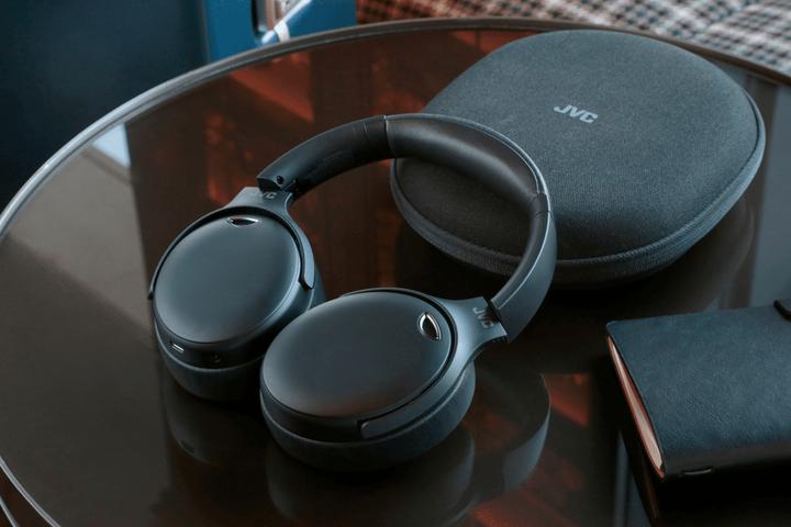 Actual product image JVC HA-S100N - Headphones with microphone - full size - Bluetooth - wireless, wired - active G (ANC, 25 h, Cable)